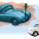 Illustration for article titled This Strangely Cartoonish Little Car You Never Heard Of Had The Minis Innovations 13 Years Earlier